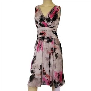 SPIEGEL Halter Floral Evening Dress Womens Size 6